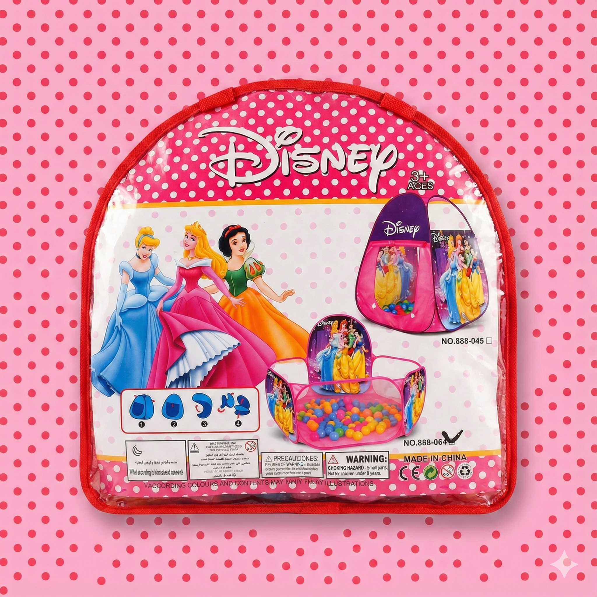 Disney Princess Indoor/Outdoor Play House Tent [FT-1272]