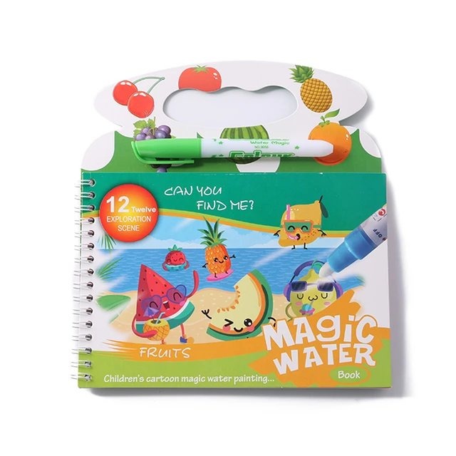 Magic water Book [821-2] - Educational Toy