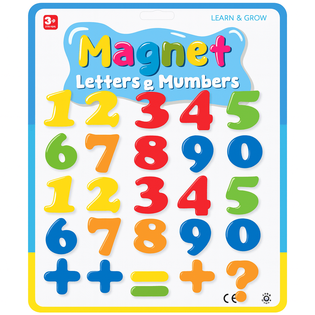 Magnetic Numbers & Symbols Educational Toy [ET-1321]