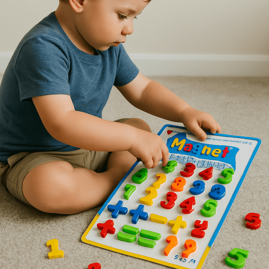 Magnetic Numbers & Symbols Educational Toy [ET-1321]
